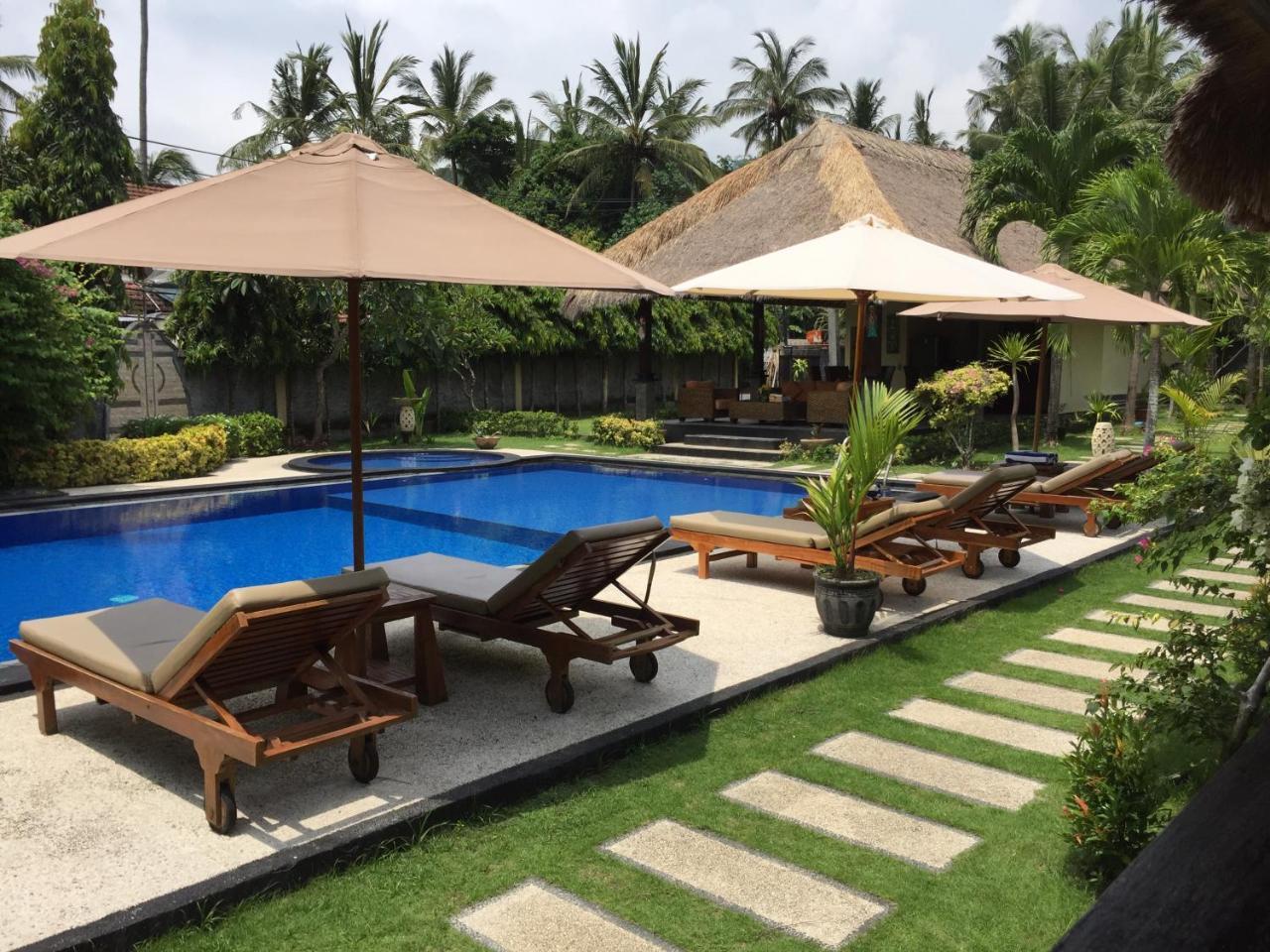 Mutiara Bali Hotel Candidasa Buitenkant foto
