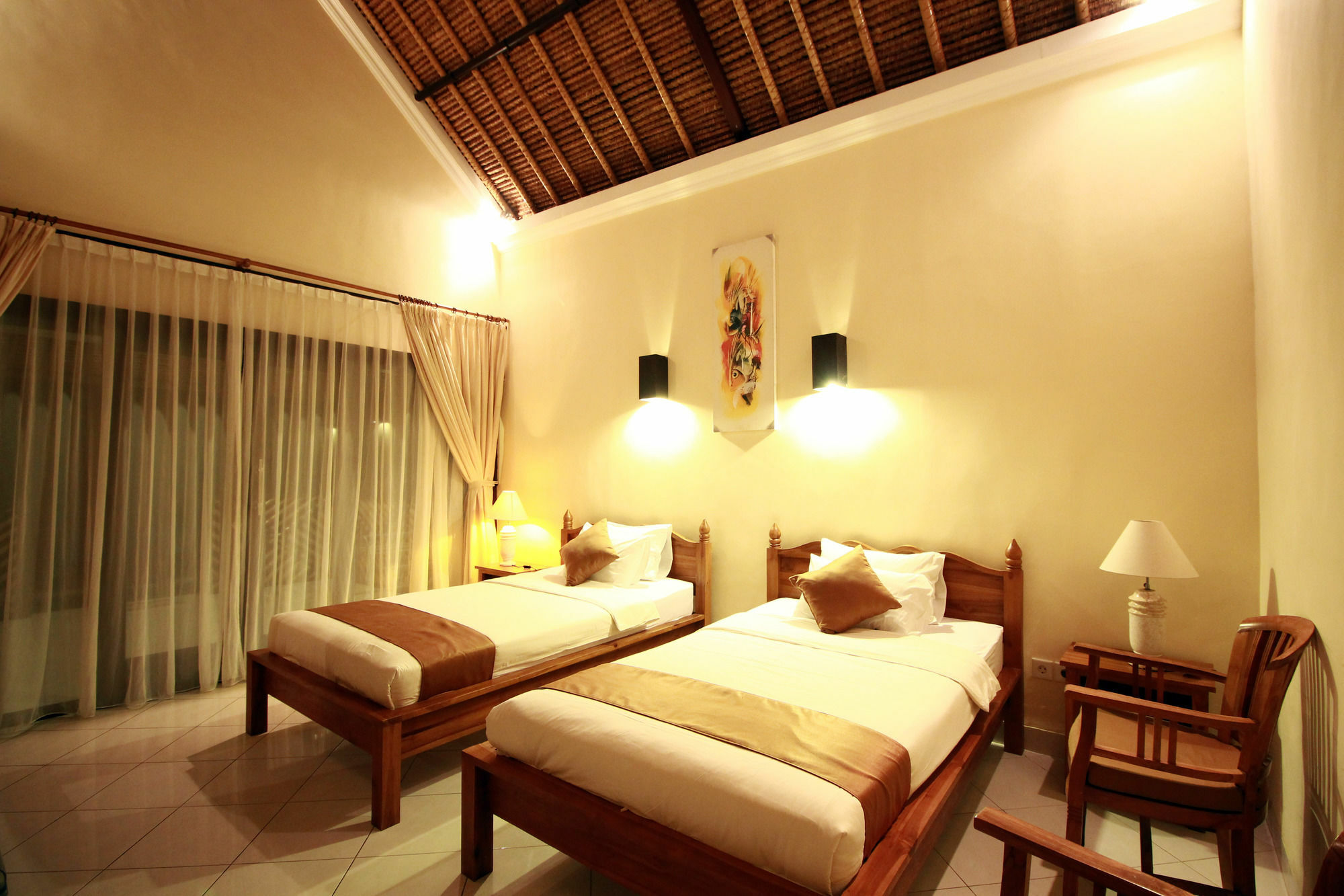 Mutiara Bali Hotel Candidasa Buitenkant foto